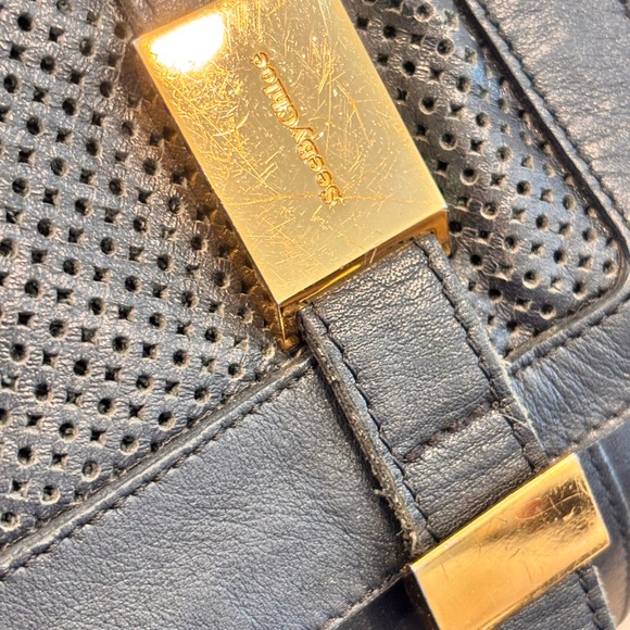 See by Chloé Erin Perforated Leather Shoulder Bag W/ Dustbag - Picture 5 of 16